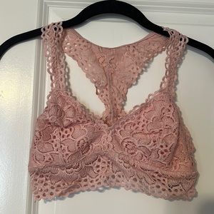 Pink AERIE bralette size small